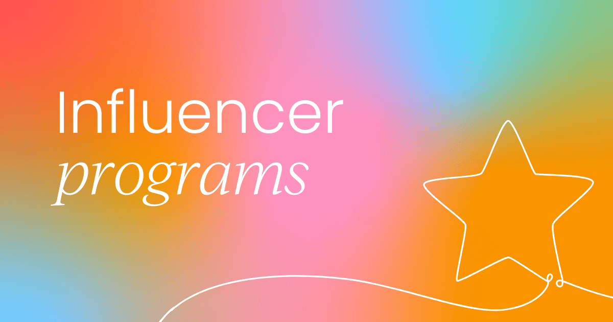 5 examples of successful   influencer programs