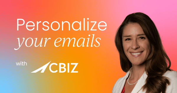 Beyond the first name: 
  Rethinking personalization for your email strategy
